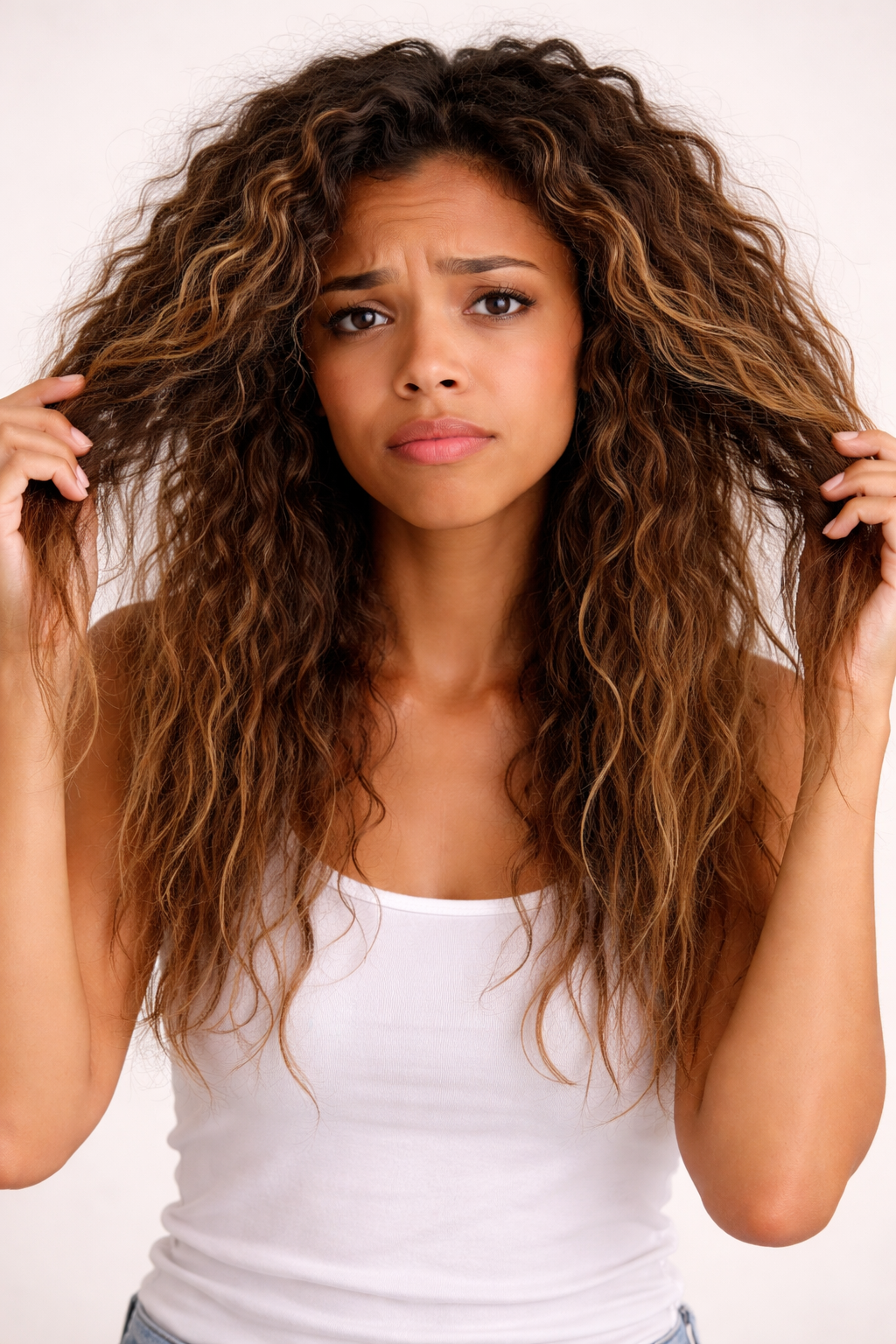 wat doe je met beschadigde krullen?