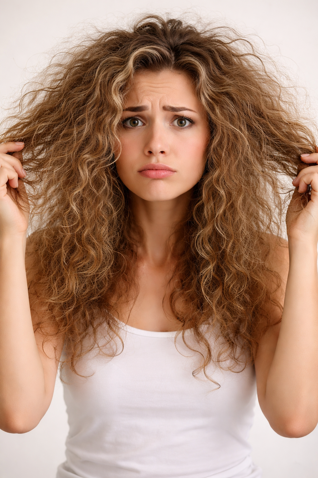 Advies voor droge krullen